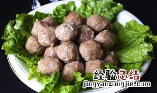 大型牛肉丸子怎么做 大型牛肉丸子怎么做才好吃