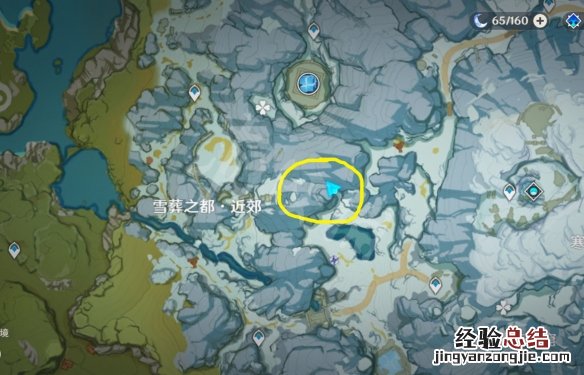 原神龙脊雪山藏宝密室位置 原神龙脊雪山阴间宝箱在哪