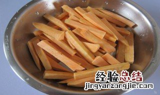 烤红薯怎么切 红薯怎么切好切