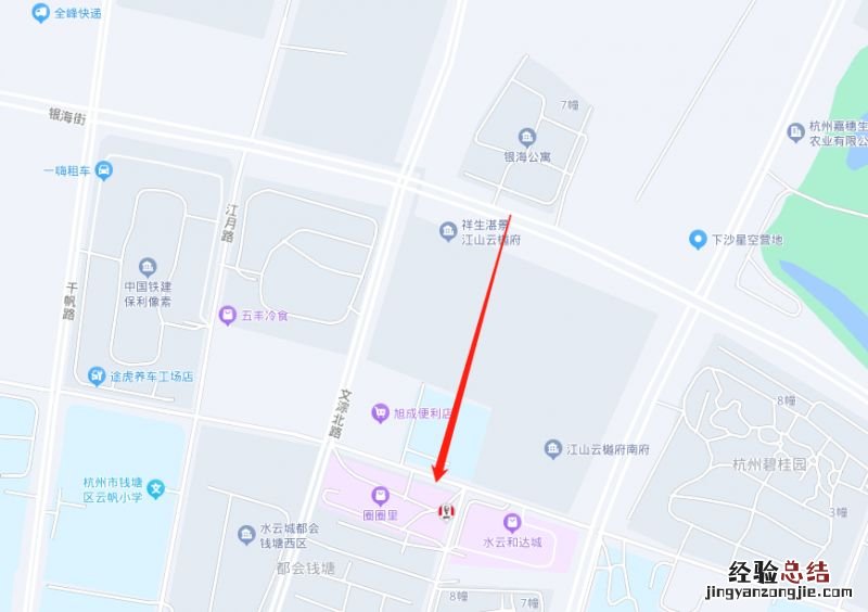 杭州银海公寓公租房最近的商圈是哪个？