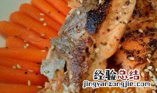 香煎三文鱼佐小胡萝卜怎么做