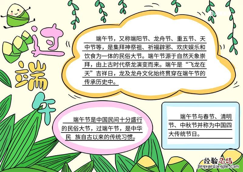 端午节的美术画怎么画 关于端午节的画简单又漂亮 美术