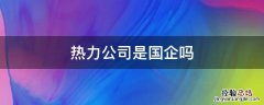 热力公司是国企吗 兰州热力公司是国企吗