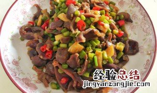 快手泡椒鸡胗的做法 鸡泡椒怎么做
