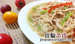 猪肉炒金针菇步骤 肉炒金针菇怎么炒