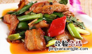 肉菜怎么回锅 时蔬回锅肉教程