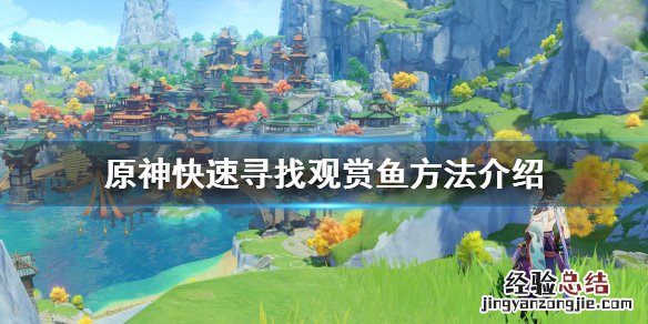 原神观赏鱼怎么看 原神观赏鱼什么意思
