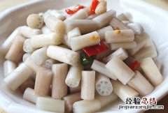藕节 藕节芦根煮水的功效