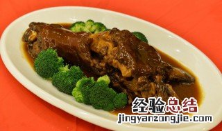 红烧牛掌怎么做 红烧牛掌图片