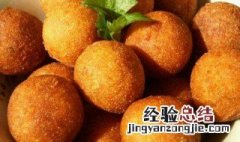 炸红薯丸步骤 炸红薯丸的制作方法