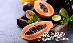 木瓜是长在树上的吗图片 木瓜是长在树上的吗?