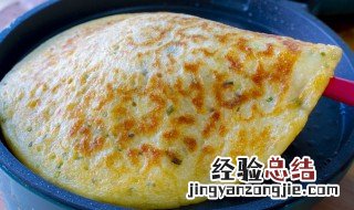 玉米面葱花火腿早餐饼的做法 香葱火腿饼的做法