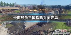全面战争三国马腾怎么玩 全面战争三国马腾怎么玩视频