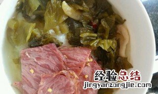 酸菜面块怎么做好吃窍门 酸菜面块做法步骤