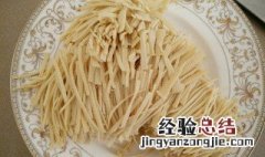 炒干丝怎么做 炒干丝怎么做好吃窍门