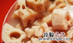 龙骨炖藕的做法窍门 龙骨炖藕怎么炖