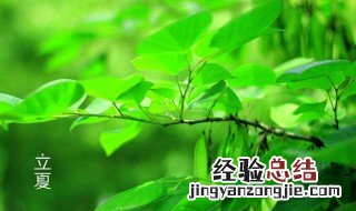 立夏是什么日子