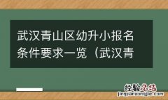 武汉青山区幼升小报名条件要求一览表最新 武汉青山区幼升小报名条件要求一览