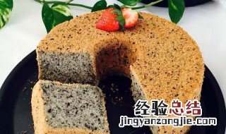 糯米黑芝麻蛋糕怎么做 糯米黑芝麻蛋糕怎么做好吃
