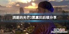 消逝的光芒2女主 消逝的光芒2黑寡妇后续是什么