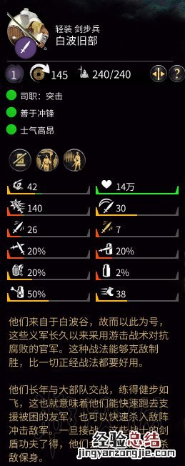 全面战争三国全兵种可用阵型图文分析 五行兵种属性图鉴大全 持刀步兵金系