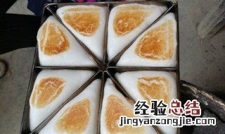 三角粑的米浆做法和配方 三角粑的做法和配方
