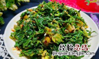 荠菜拌豆干怎么做的 荠菜拌豆干怎么做