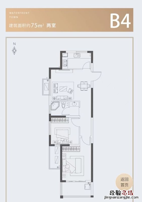 附户型图 南京共有产权房观泓雅苑户型面积多大