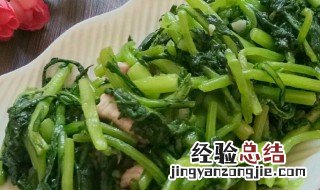 肉末皇帝菜做法步骤 肉末菜谱