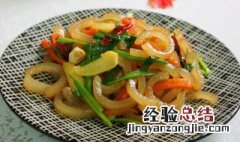 大蒜炒肉皮步骤 大蒜烧肉皮的做法