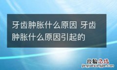 牙齿肿胀什么原因 牙齿肿胀什么原因引起的