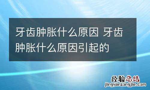 牙齿肿胀什么原因 牙齿肿胀什么原因引起的