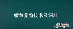鳜鱼养殖技术及饲料 鳜鱼养殖技术及饲料配方