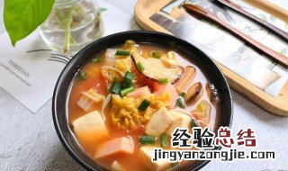 番茄蘑菇菠菜蛋汤的做法 菠菜番茄菌菇汤步骤