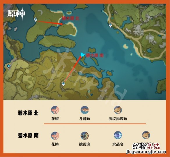 原神钓鱼点璃月在哪 原神 钓鱼 璃月