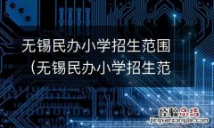 无锡民办小学招生范围图 无锡民办小学招生范围
