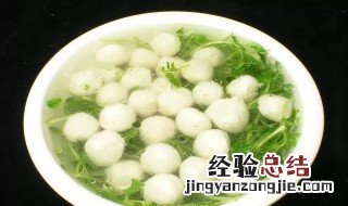 冻豆腐鱼丸汤 汆鱼丸豆腐汤