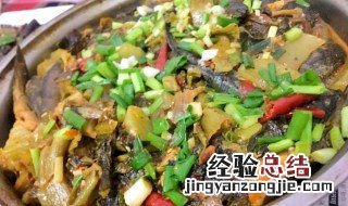 酸菜泥鳅的制作方法 酸菜泥鳅的制作方法视频