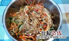 凉拌红薯杆的做法 凉拌红薯杆图片