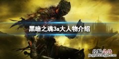 黑魂3a大是谁 黑暗之魂3a大人物介绍
