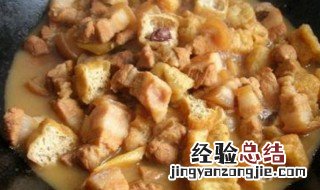 豆腐泡炖肉的家常做法 豆腐泡炖肉的做法