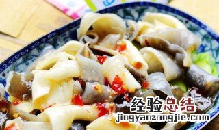 鱼唇的口感 酸辣鱼唇