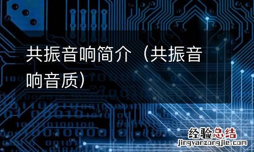 共振音响音质 共振音响简介