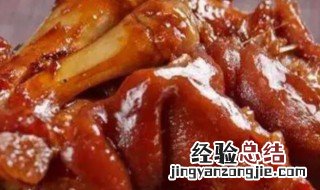 猪蹄的制作方法与配料 猪蹄的制作方法与配料窍门