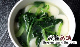 水磨年糕青菜 水磨年糕炒白菜