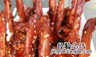 鸭锁骨的家常做法 鸭锁骨的做法大全