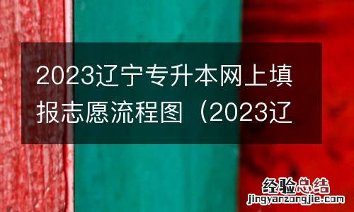2023辽宁专升本网上填报志愿流程图视频 2023辽宁专升本网上填报志愿流程图
