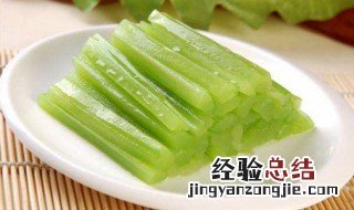 蒜香肉片莴苣怎么做的 蒜香肉片莴苣怎么做