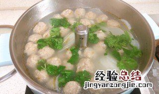 冬瓜片汆丸子怎么做 冬瓜做成丸子