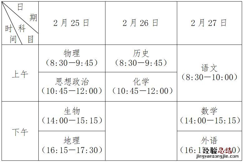 2023年盐城高中学业水平合格性考试时间